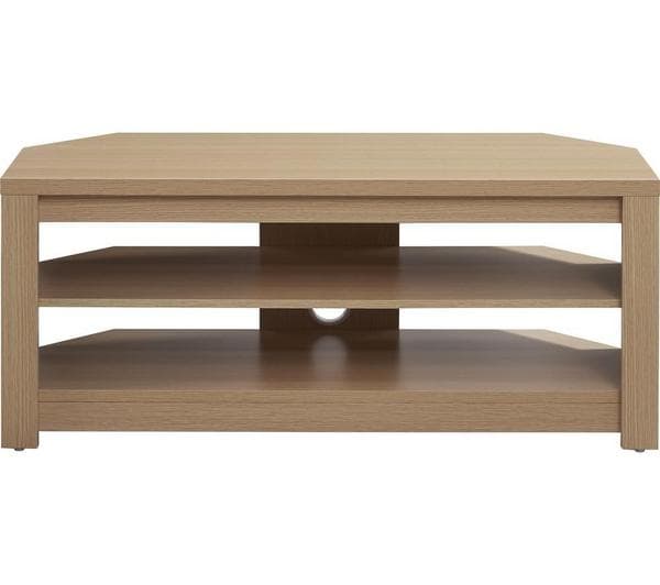 TTAP Memphis 1000 MEM-1000-OAK 1000 mm TV Stand for up to 55\" TVs – Light Oak - Image 1