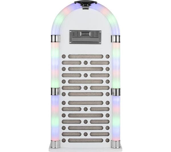 ITEK I60017GW Bluetooth Jukebox - Gloss White - Image 1