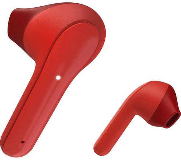 HAMA Essential Line Freedom Light Wireless Bluetooth Earbuds - Red - Image 1