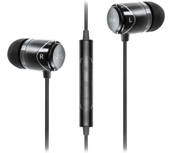 SOUNDMAGIC E11C Earphones - Black - Image 1