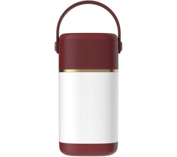 VQ Halo Portable Bluetooth Speaker - Red - Image 1