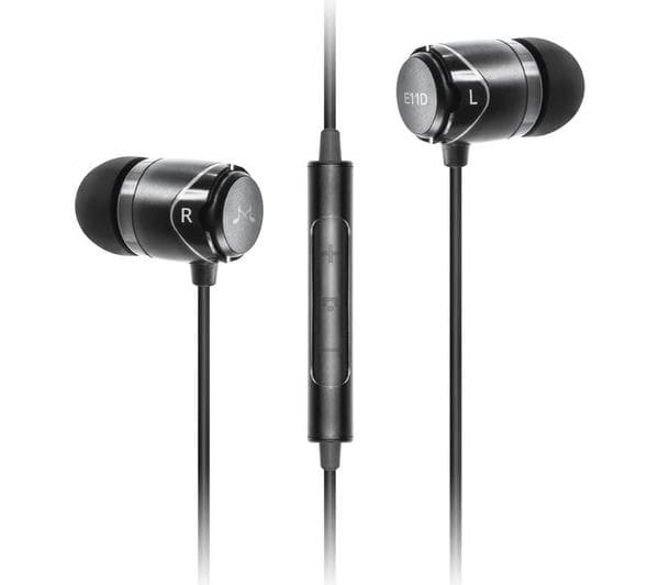 SOUNDMAGIC E11D Earphones - Black - Image 1