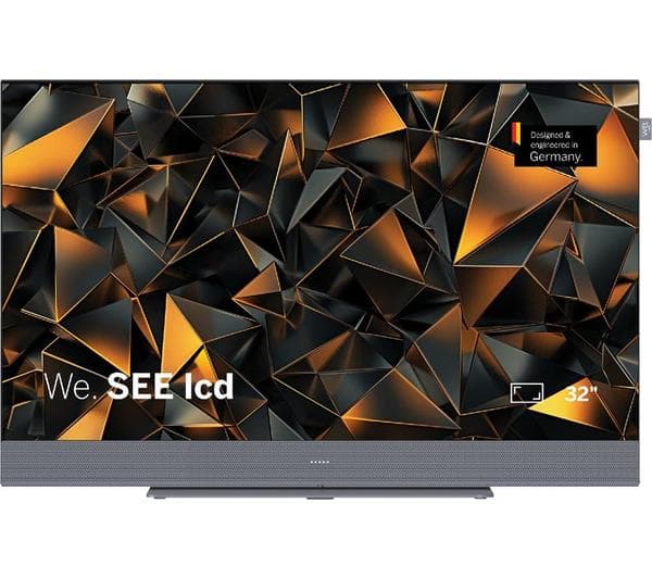 LOEWE WE. SEE 32\" Smart Full HD HDR LED TV with Built-in Dolby Atmos Soundbar - Grey - Image 1