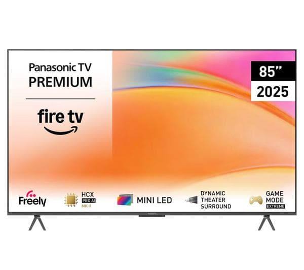 PANASONIC W95B 85\" Mini LED 4K HDR Smart Fire TV with Freely - TV-85W95BEB - Image 1