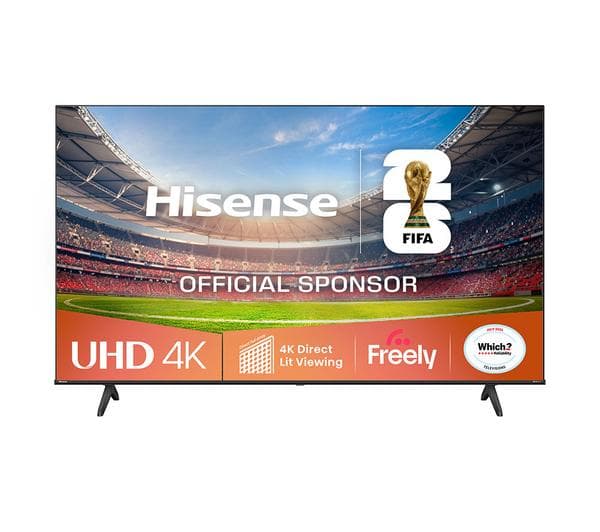 HISENSE A6Q 58\" LED 4K HDR Smart TV with Freely - 58A6QTUK - Image 1