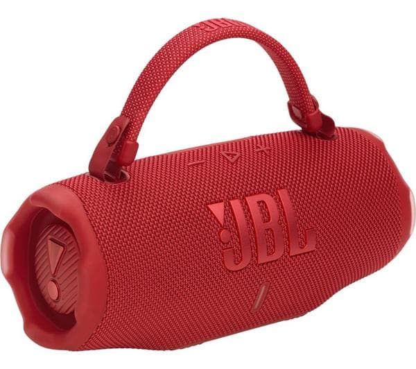 JBL Charge 6 Portable Bluetooth Speaker - Red - Image 1