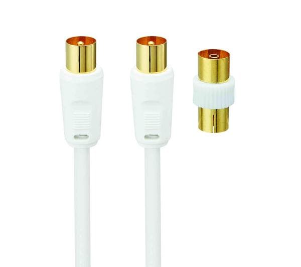 LOGIK L4AERA15 Aerial Cable & Adapter - 4 m - Image 1