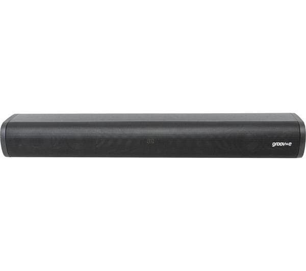 GROOV-E GV-SB03-BK 2.0 Portable Bluetooth Sound Bar - Black - Image 1