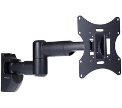 PROPERAV Swing Arm Full Motion 23-46" TV Bracket - Black