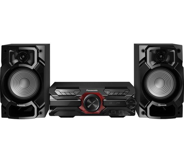 PANASONIC SC-AKX320E-K Bluetooth Megasound Party Hi-Fi System - Black
