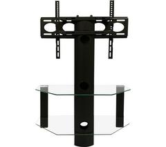 ALPHASON Century 800 mm TV Stand with Bracket for up to 55" TV- Black