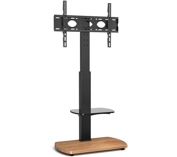 TTAP FS-1-OAK 1232 mm TV Stand with Bracket for 32-55\" TVs - Black & Oak