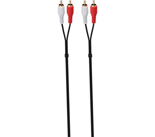 LOGIK L15RCA223 2x RCA Cable - 1.5 m