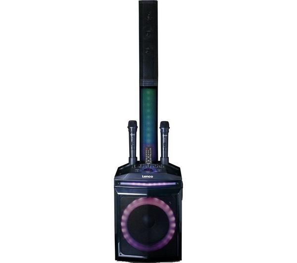 LENCO PA-220 Bluetooth Party Speaker - Black