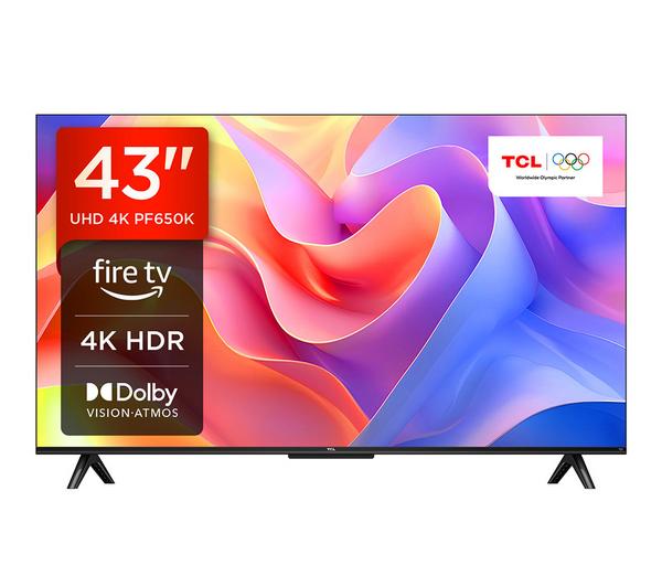 TCL PF650K 43\" LED 4K HDR Smart Fire TV with Freely - 43PF650K