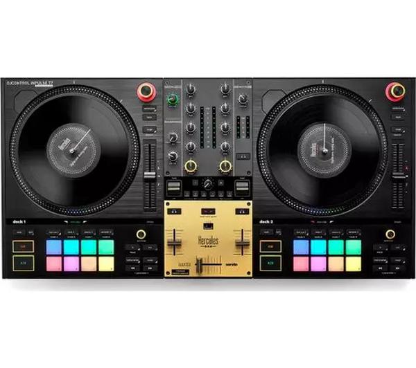 HERCULES DJ Control Inpulse T7 Audio Controller Special Edition UK - Black & Gold