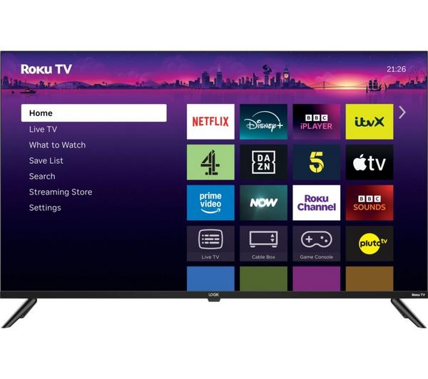 LOGIK L40RFE25 Roku 40\" Smart Full HD HDR LED TV