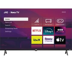 JVC LT-43CR350 43" Roku Smart Full HD LED TV with Freely