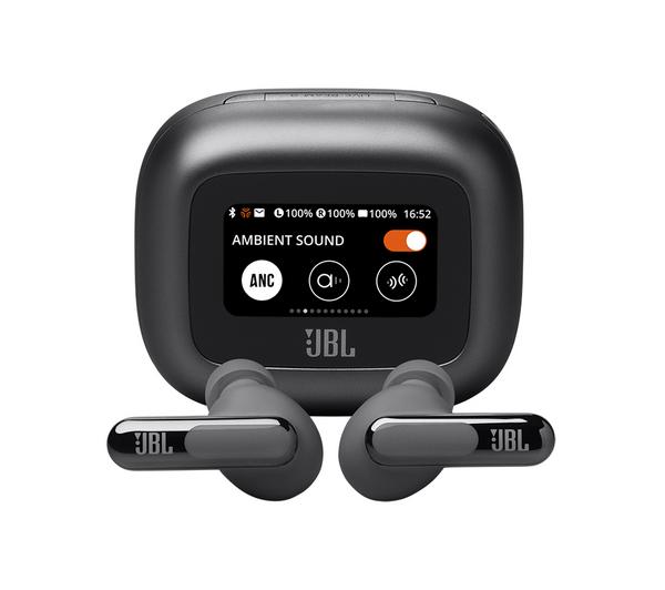 JBL Live Beam 3 Wireless Bluetooth Noise-Cancelling Earbuds - Black