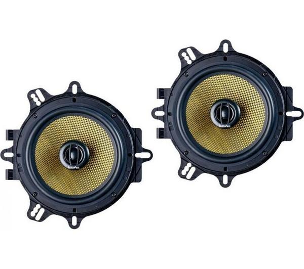 IN PHASE XTC17.2CF Car Speakers - Black & Yellow