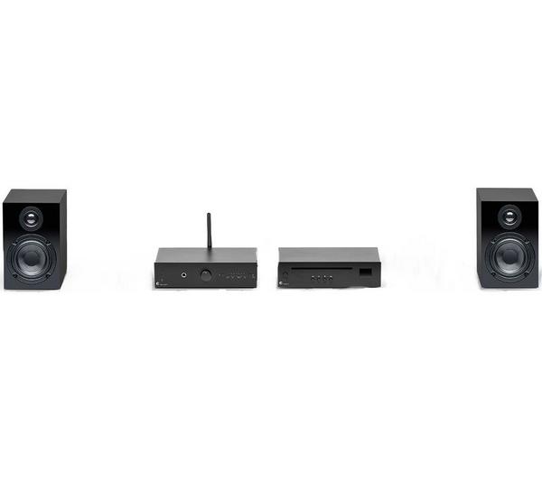 PRO-JECT Stereo Set E CD Bluetooth Mini Hi-Fi System - Black