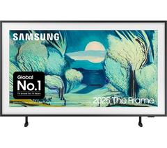 SAMSUNG The Frame (2025) 43" QLED 4K Art Mode Smart AI TV with Slim Fit Wall Mount - QE43LS03FA
