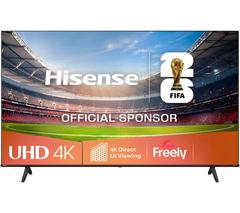 HISENSE A6Q 43" LED 4K HDR Smart TV with Freely - 43A6QTUK