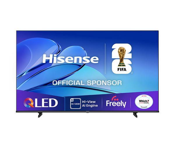HISENSE E7Q 50\" QLED 4K Smart AI TV with Freely - 50E7QTUK