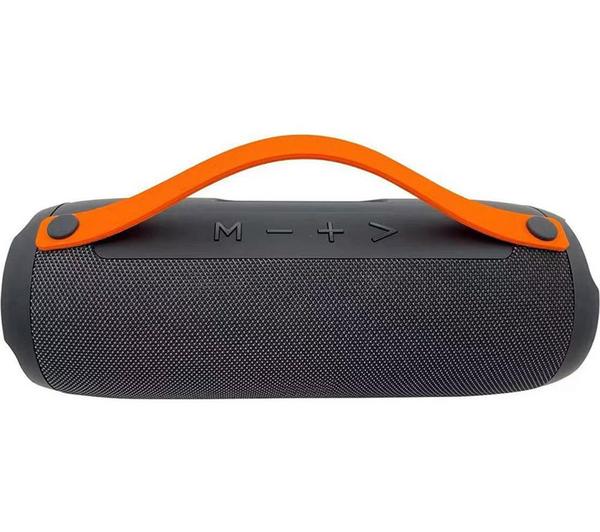 MENKIND Boom Portable Bluetooth Speaker - Grey & Orange